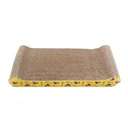Papelão ondulado Pet Scratching Board Brinquedos de gato Almofada de unhas de moagem Móveis de proteção interativa Brinquedo Scratcher de gatos - Image 5