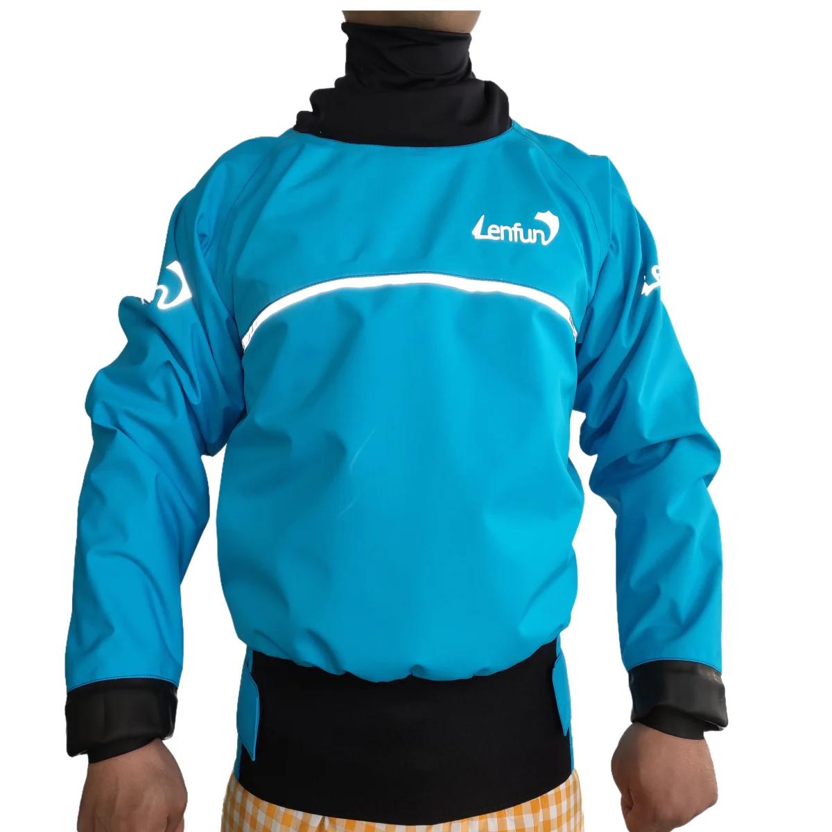 Unisex-casaco impermeável para caiaque, para canoagem, remo, canoagem, pesca, semi-seco, top, unisex - Image 1