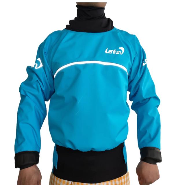 Casaco Impermeável Unisex para Caiaque e Canoagem: Semi-seco, Ideal para Remo e Pesca