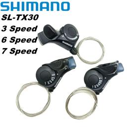 Shimano-alavanca de mudança original para bicicleta, engrenagem interna, torneio, SL, TX30, 6, 7s, 18, 21 velocidade, tx30 - Image 1