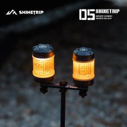 ShineTrip 38 lanternas de acampamento recarregáveis USB, giratórias, magnéticas inferiores, escurecimento infinito 1000mAh Mini lanternas LED - Image 4