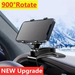Suporte universal do telefone do painel do carro, Clip Mount, celular GPS, suporte para celular, suporte para carro para iPhone, Samsung, Xiaomi - Image 1