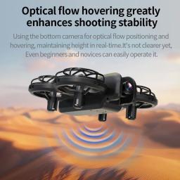 K100 max mini drone rc 4k câmera profissional hd posicionamento de fluxo óptico colorido dron dobrável rc quadcopter brinquedos para crianças - Image 3