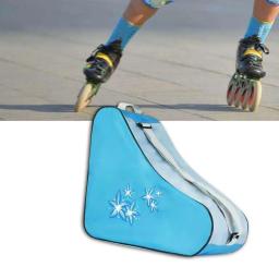 Roller Skate Carry Bag com alça de ombro, patinação sapatos Bolsa de transporte para patins de figura Ice Hockey Skate Quad Patins - Image 5