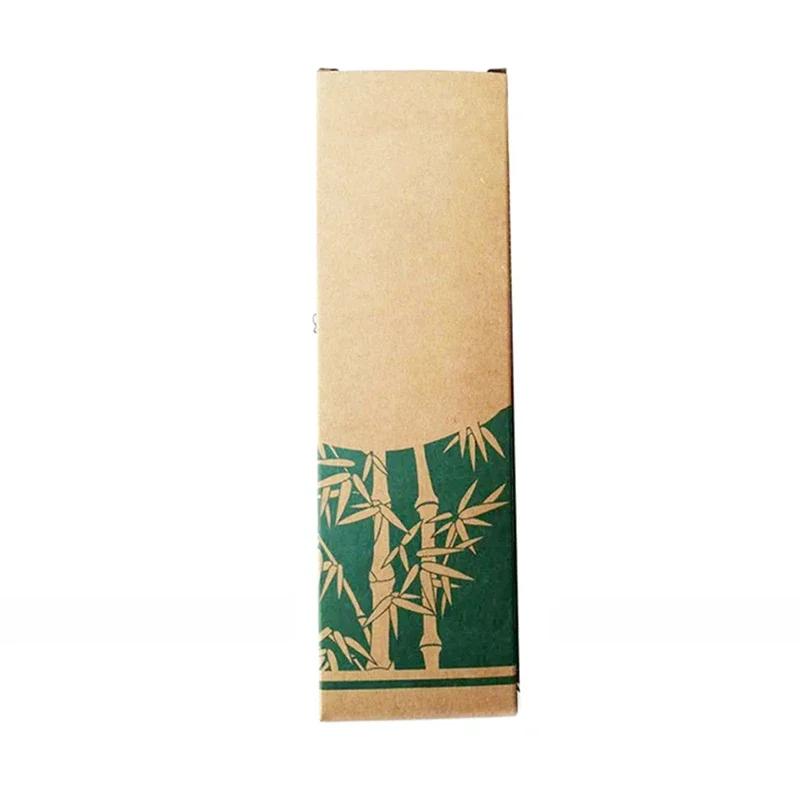Canudos reutilizáveis, conjunto com escova, canudos de bambu, ecológico, natural, para festas, acessórios de bar, utensílio para bebidas - Image 1