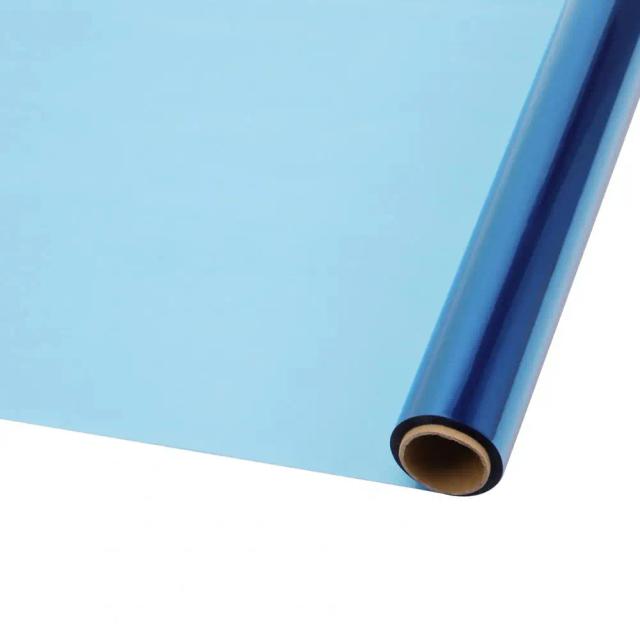 Papel de Embrulho Celofane Colorido Impermeável para Presentes e Artesanato DIY - 1 Rolo de 40cm x 30m