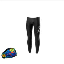 Calças compridas de ciclismo de bicicleta para homens, qualidade superior, 20D gel pad, verão, 2023 - Image 4