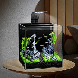 Vidro Personalizado Com Luz LED, Filtro De Mídia Para Aquário, Todos Os Tipos, Tanque De Peixes, Preço De Fábrica - Image 5