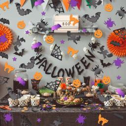 Halloween festa confete, confete glitter, decoração do partido, abóbora - Image 3