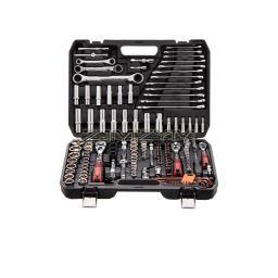 Mecânico Ferramenta Soquete Set com Case, Chave de catraca, 72 Dente, 1/2 ", 1/4", 3/8 "Drive, 150 Pcs - Image 5