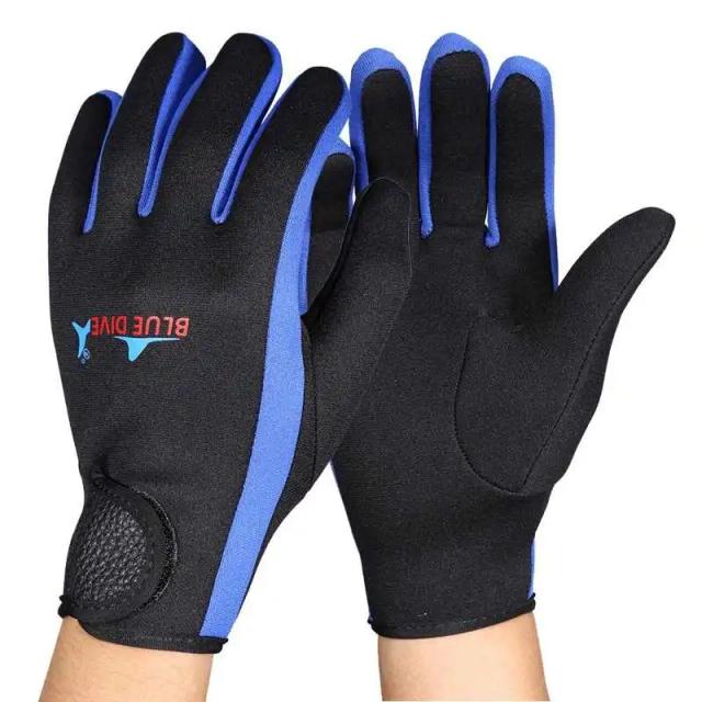 Conjunto de 3 Luvas de Neoprene para Esportes Aquáticos: Snorkeling, Mergulho e Caiaque