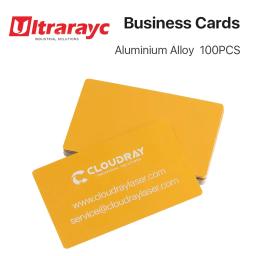 Cartões de visita para a Máquina de Marcação a Laser, Folha De Metal De Liga De Alumínio, Material De Teste, Multicolor, 50Pcs, 100Pcs por Lote - Image 4