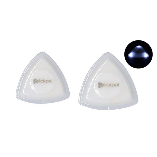 Palhetas Brilhantes para Guitarra e Baixo com Luz LED - Luminous Touch