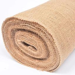 25-150mm natural tecido de serapilheira juta artesanato fita hessian renda para embrulho de presente natal rústico vintage decoração de casamento 2 metro - Image 5