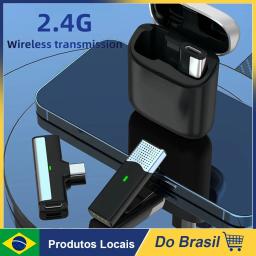 SX960 Microfone sem fio com caixa de carregamento, Mini Lavalier, microfone portátil, áudio, vídeo, cancelamento de ruído, gravação ao ar livre - Image 1