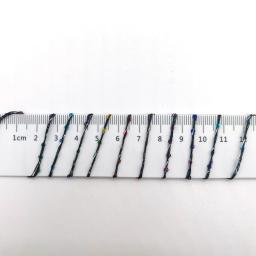 YUYI-Fios de tricô com lantejoulas para mulheres, bordado de alta densidade, tricô manual DIY, chapéu de lã, cachecol, 2mm, 500g - Image 6