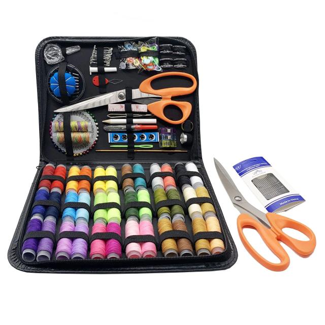 Kit de Costura Portátil Doméstico Multifunção - Ferramenta DIY Bordado Manual