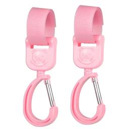 Ganchos para carrinho de bebê, bolsa suspensa giratória 360 graus, organizador de carrinho de armazenamento, cabide universal, acessórios para carrinho de criança ao ar livre - Image 6