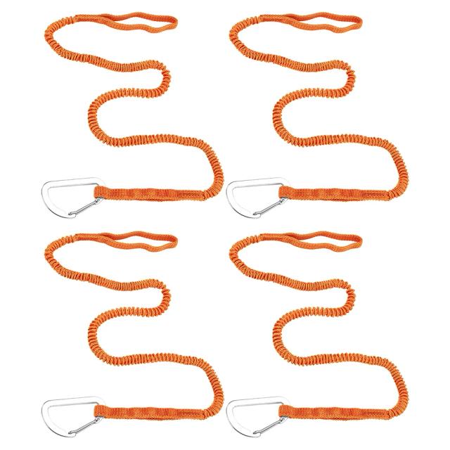 Leash Ajustável para Remo de Caiaque e SUP - Cordão Resistente para Canoagem e Passeios de Barco