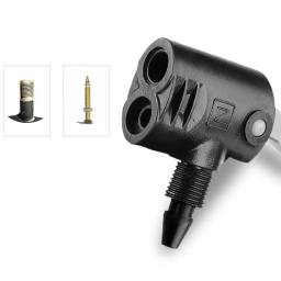 Bicicleta Bomba Bico Mangueira Adaptador, Dual Head, bombeamento Peças, Acessórios de Serviço, F, V, A, V, Schrader, Presta Valve Converter, 1Pc - Image 4