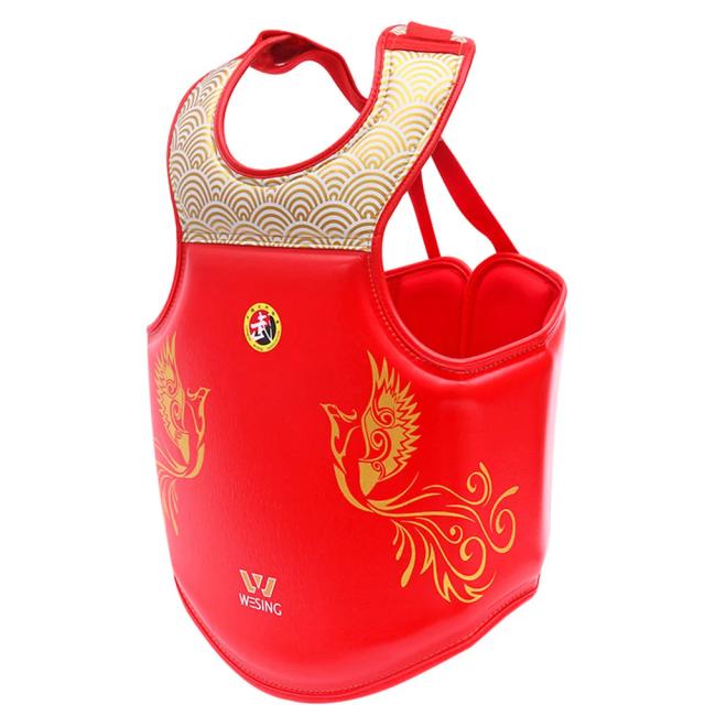 Guarda Peito Wesing Sanda - Protetor de Competição Aprovado para Artes Marciais e Body Boxing