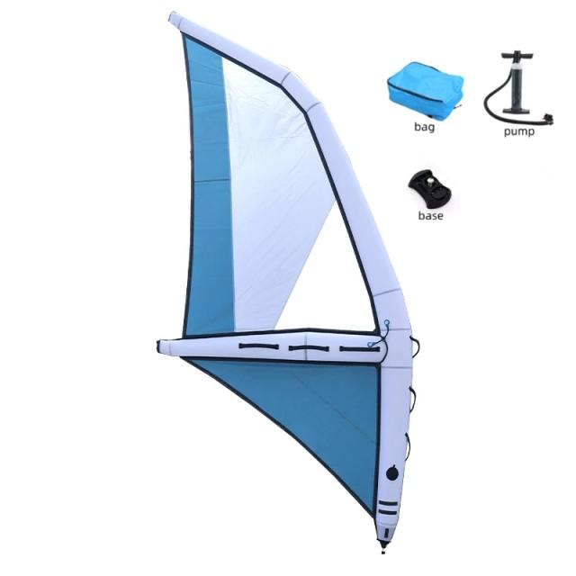 Prancha de Remo Inflável Windsurf Vela Portátil 2,7m