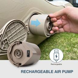 Bestrip sofá inflável, colchão de ar sofá cama cadeira de ar de acampamento para quintal praia viagem acampamento piquenique móveis ao ar livre - Image 4