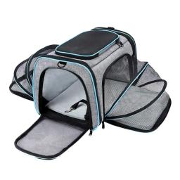 Portátil Respirável Pet Portadores Mochila, Bolsa de Ombro Dobrável, Bolsa de Transporte, Gato e Cão Transportador, Viagem, Outgoing - Image 3