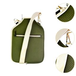 Capa protetora de neoprene com alça de ombro destacável Caso de raquete de tênis de mesa Capa de raquete - Image 5