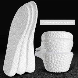 Palmilhas para Sapatos Respirável Aumentar Salto Inserir Almofada Almofada Unisex Altura Aumento Palmilha Boost Homem Sapatos das Mulheres Sneakers Novo - Image 1