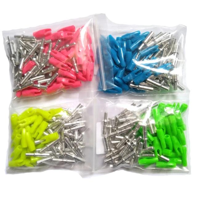 30 pçs linkboy tiro com arco seta pino nock para id3.2/4.2/6.2mm setas de carbono fibra de vidro eixo arco setas tiro arco recurvo