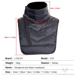 Inverno quente cachecol da motocicleta ciclismo à prova de vento à prova dwindproof água colar headwear esqui moto snowboard equitação esportes pescoço mais quente - Image 2