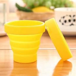 Alta Qualidade Silicone Folding Cup Doces Cor Bebida De Água Copo De Café Viagem Ao Ar Livre Camping Caneca Telescópica Portátil Drinkware - Image 5