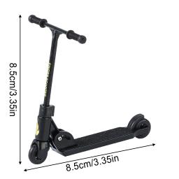 Crianças kick scooter dedo bmx dobrável t-tipo dedo scooter com freio brinquedos educativos dedo skates diversão ponta do dedo movemet - Image 6