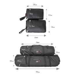 Saco de tenda dobrável multifuncional, saco de tenda impermeável, saco de dormir, saco de armazenamento para caminhadas e camping, exterior, novo design - Image 6