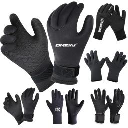 3mm 5mm neoprene luvas de mergulho manter quente para snorkeling remar surf caiaque canoagem caça submarina esqui esportes aquáticos - Image 2