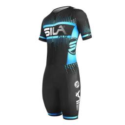 Sila crianças ciclismo patinação terno inline patinação de velocidade manga curta terno corrida ciclismo roupas de patinação rápida das crianças - Image 1