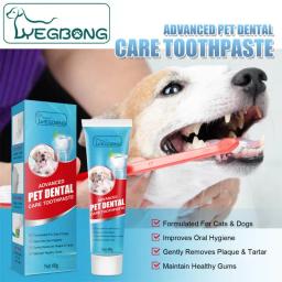 Pet Enzimático Creme Dental para Cães, Ajuda a Reduzir Tártaro e Placa, Reduzir Tártaro, Construtor de Placa, Suprimentos de Cuidados Orais, 60g - Image 1