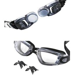 Óculos de natação profissional para homens e mulheres, óculos de silicone, HD, máscara impermeável, lente clara, óculos aquáticos - Image 5