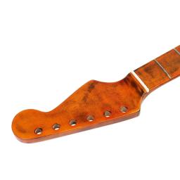 21 trastes guitarra elétrica pescoço canadia bordo para peças de reposição diy strat, alta qualidade - Image 4