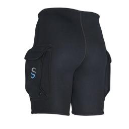 SLINX-Neoprene Wetsuit Tech Shorts, Snorkeling, Equipamento de Mergulho, Troncos de Surf, Calças Submersíveis Pretas, 3mm - Image 3