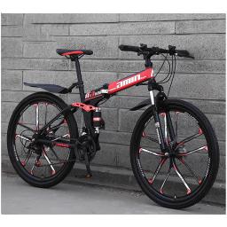 Mountain Bike de Velocidade Variável para Adultos, Dobrável, Off-Road, Scooter de Estrada, Absorvente de Choque, Freio a Disco, Cidade Ciclismo, Dropshipping, 2024 - Image 1