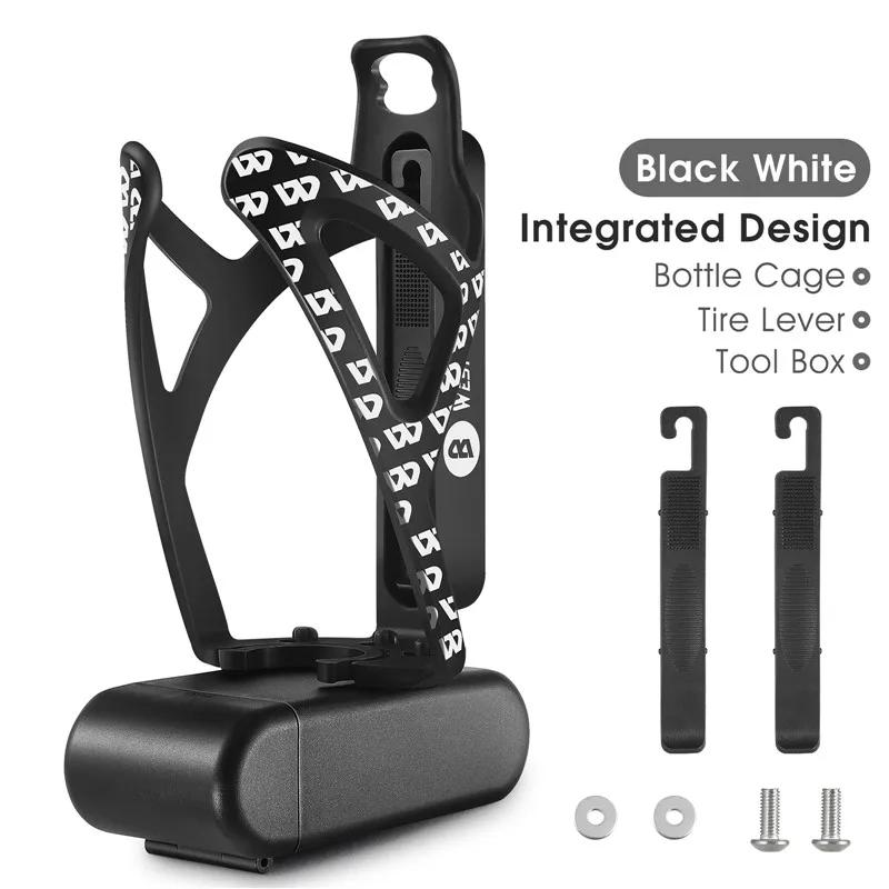 Gaiola oeste bike-bike com 2 alavancas de pneus, caixa de ferramentas, suporte para garrafa, acessórios mtb - Image 1