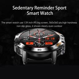 K52 Professional Waterproof Smartwatch Natação Mergulho Aquático Esportes Smart Relógio de pulso Sleep Health Monitoring Homens Mulheres Smart Watch - Image 4