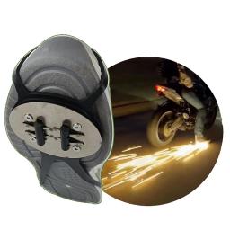 Bicicleta ciclismo sapatos cobrir, motocicleta sola, efeito especial dispositivo, skate faísca equitação ferramenta, nova atualização - Image 3