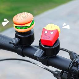 Mini Cute Bicycle Bell for Children, Alarme de anel de ciclismo Aviso para guidões esportivos Horn for Kids Acessórios de bicicleta - Image 3