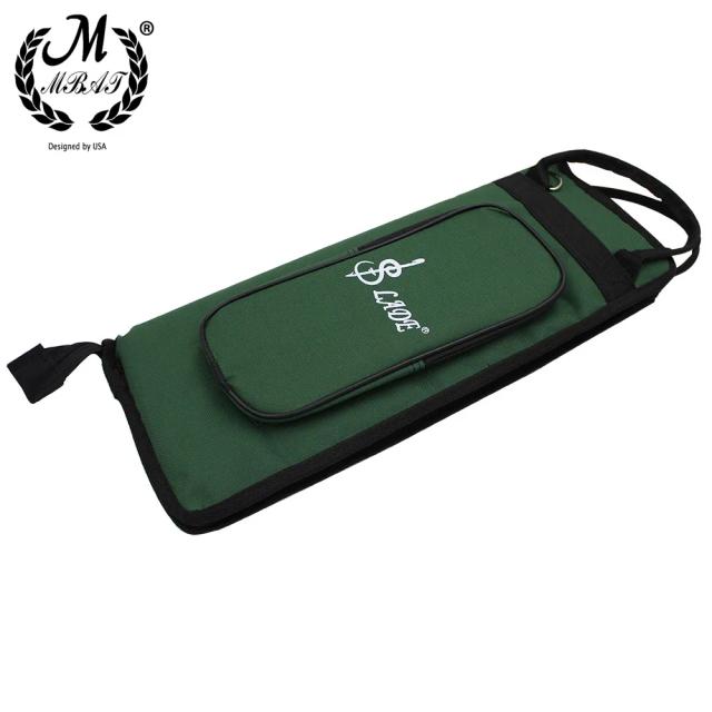 Bolsa Multicolorida M MBAT para Baquetas - Acessórios de Percussão com Sacola Espessada e à Prova d'Água, Ferramentas Musicais Oxford