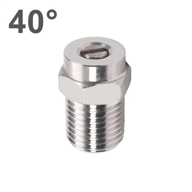 Parafuso Spray Universal com Bicos de 0 a 40 Graus para Lavadora de Alta Pressão - Acessório Ideal para Limpeza de Superfícies e Vassouras de Água