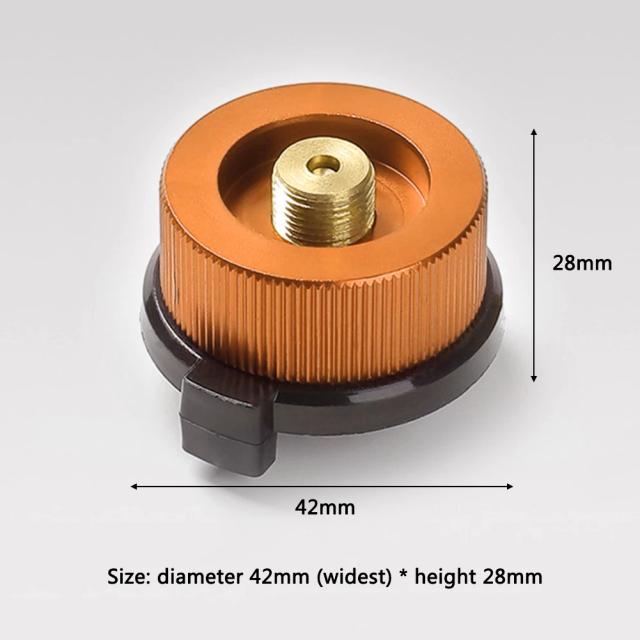 Fogão a gás portátil dobrável para camping - queimador à prova de vento e ultraleve, ideal para piqueniques e churrascos.