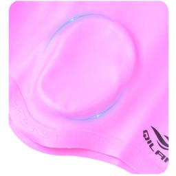 Tampão de natação de silicone impermeável para homens e mulheres, bolsos auriculares, elástico alto, protege orelhas, cabelo comprido, piscina, chapéu de esportes aquáticos - Image 5